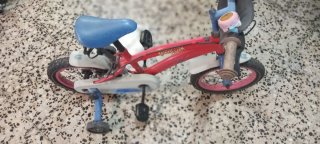 Bicicleta infantil Spiderman