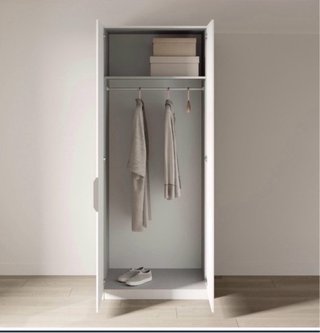 URGE HOY! Armario Multiusos Blanco de 2 Puertas