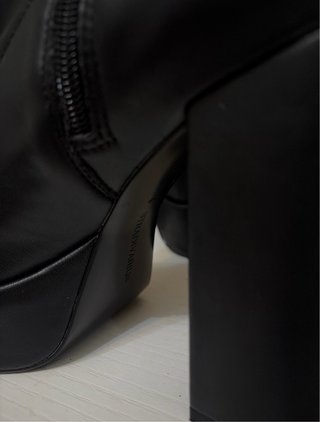 Botines Plataforma Stradivarius Negros Talla 39