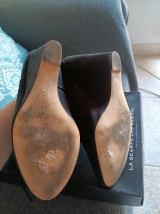 Botas con cuña Bershka