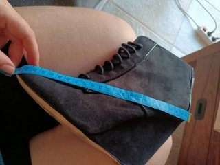 Botas con cuña Bershka