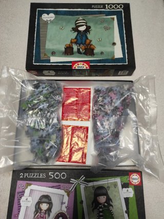Lote de 3 Puzzles Santoro Gorjuss