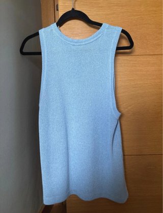 Camiseta de tirantes azul