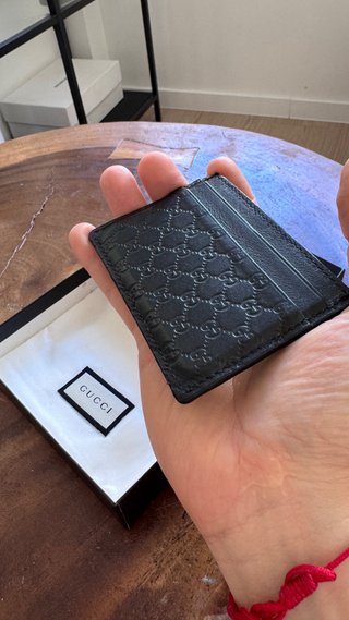 Tarjetero Gucci Negro