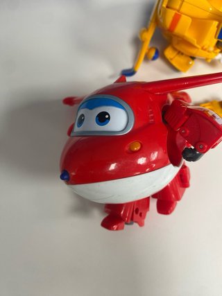 2 Aviones de Juguete Super Wings