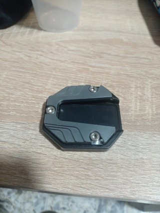 Extensión Pata Moto Negra y Gris