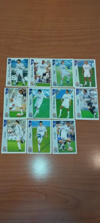 Lote cromos Real Madrid 2007.