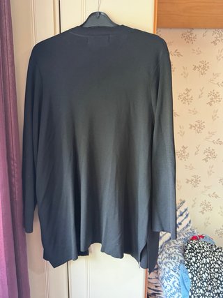 Blazer Oversize Couchel Negro S+