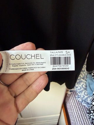 Blazer Oversize Couchel Negro S+