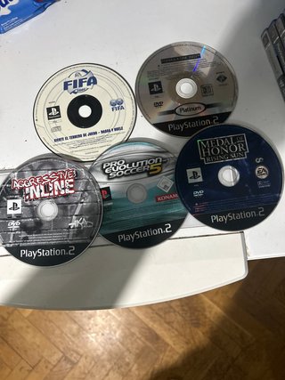 Lote de 5 Juegos para PlayStation 2