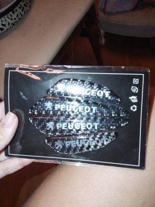 Lo regalo gratis Pegatinas Peugeot Carbono