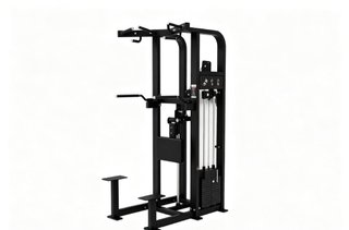 Dominadas y fondos asistida - máquina gimnasio