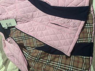 Chaqueta acolchada rosa talla XXL