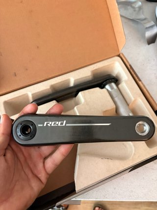 Bielas SRAM RED XPLR E1 165mm Carbono