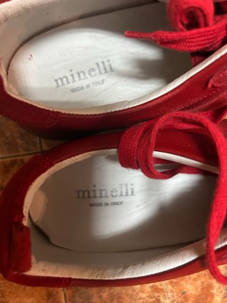 Zapatillas Minelli Rojas