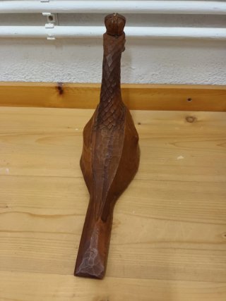 Àliga patum de fusta , gegants , berga