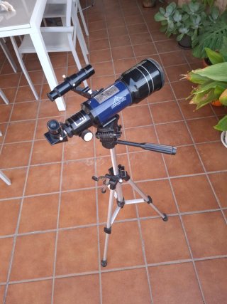 Telescopio Mantaper con Trípode