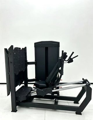 Dual hack prensa de placas - máquina gimnasio