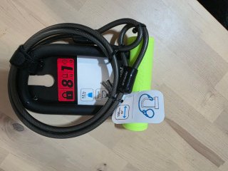 Candado B'TWIN 900M + Cable Antirrobo Bici