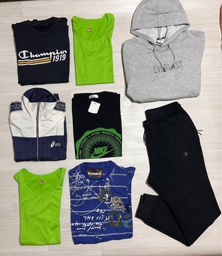 Lote de 8 prendas de ropa variada talla M