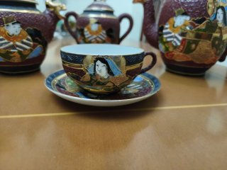 Juego de café de porcelana china