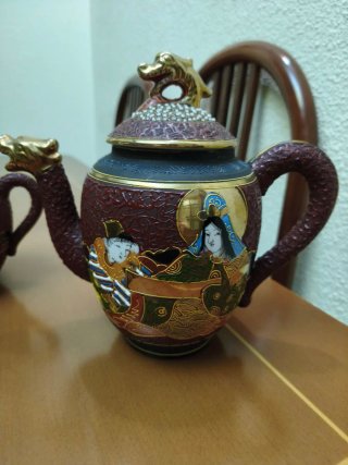 Juego de café de porcelana china