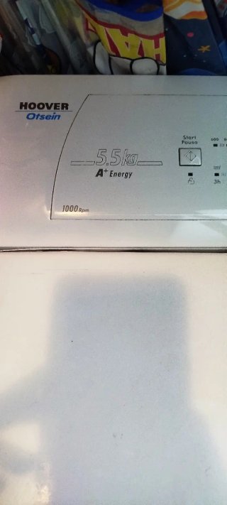 Lavadora Carga Superior Hoover Otsein 5.5kg