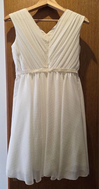 Vestido fiesta niña blanco