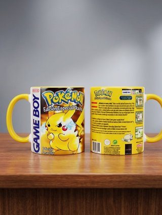 Taza Pokémon Edición Especial Pikachu