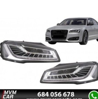 Faros delanteros Full LED para Audi A8 Sedan Facel