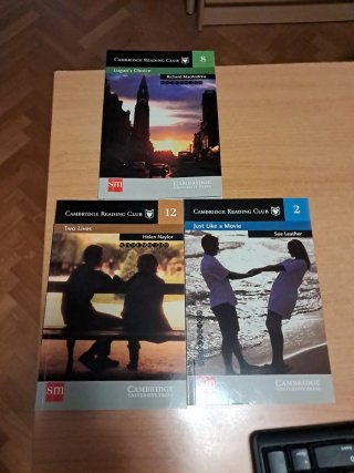 Libros para estudiantes de inglés.