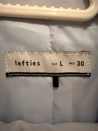 Traje de Chaqueta Lefties Azul Celeste