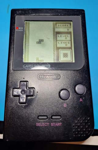 Nintendo Game Boy Pocket Negra