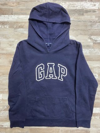 Sudadera GAP azul marino con logo blanco