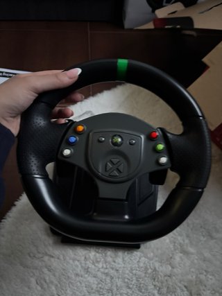 Volante Gaming DOLYO R180C 5 en 1 con Pedales
