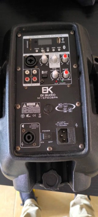 Pareja de Altavoces EK Audio M15PS08PA