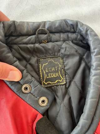 Cazadora Biker de Piel Vintage