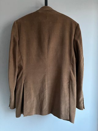 Blazer hombre pana beige/camel