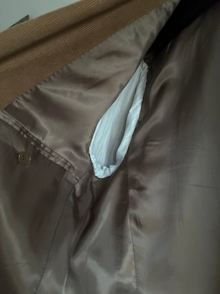 Blazer hombre pana beige/camel