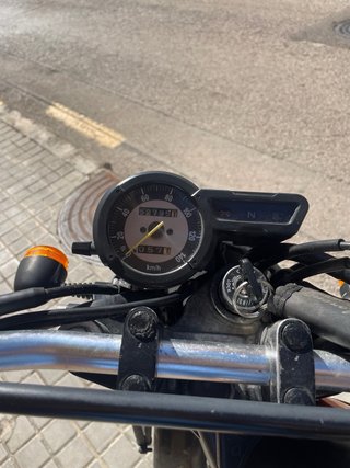 Yamaha Tricker 250 Naranja/Negra