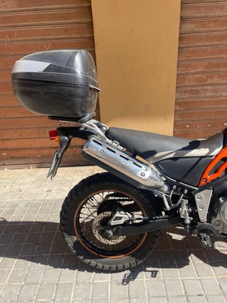 Yamaha Tricker 250 Naranja/Negra
