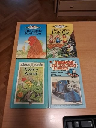 Libros infantiles en inglés.
