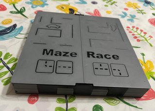 Juego de mesa laberinto Mace Race