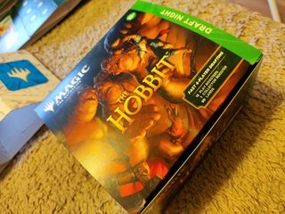 Lote cajas vacías Magic The Hobbit + contadores