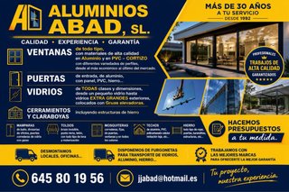 Aluminios Abad S.L. - Ventanas y Cerramientos