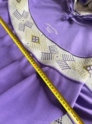 Sudadera Vintage Mistral Morada Talla L
