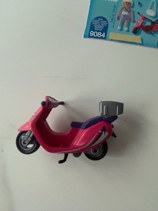Playmobil Chica en Moto