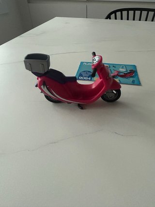 Playmobil Chica en Moto