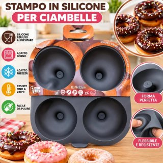 Stampo in silicone per ciambelle