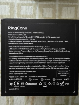 Anillo Inteligente RingConn Gen 2 Air